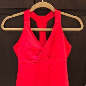 Great condition Red Lululemon tank top.